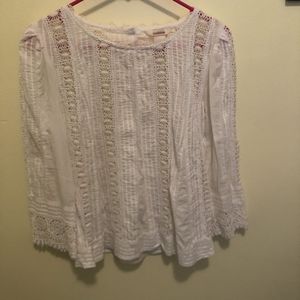 Sundance Long Sleeve Hippie Top Medium